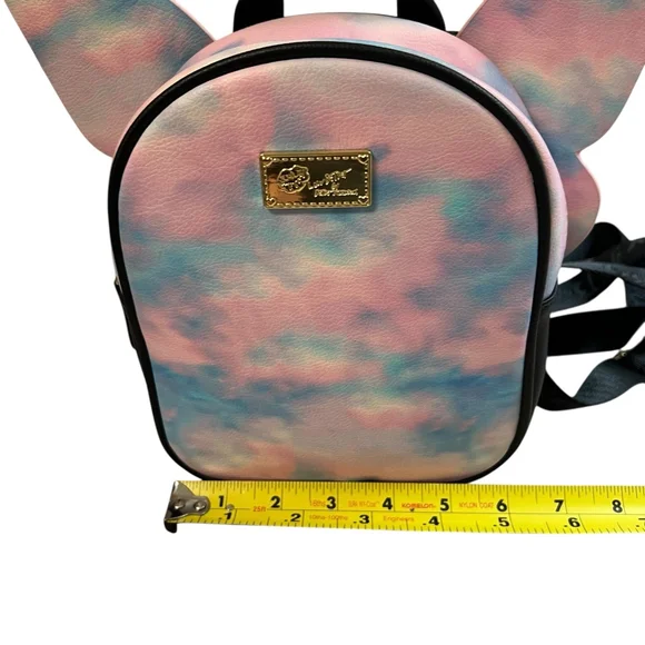 Betsey Johnson Luv Betsey Butterfly Backpack Pastel Tie Dye Wings Mini Bag - Picture 5 of 15
